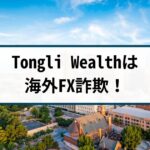 Tongli Wealth Incorporationは海外FX詐欺!手口や返金方法を徹底解説