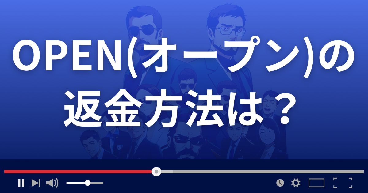 投資顧問オープンの返金方法を解説