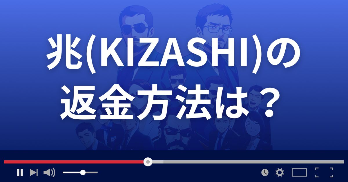 投資顧問KIZASHIの返金方法を解説
