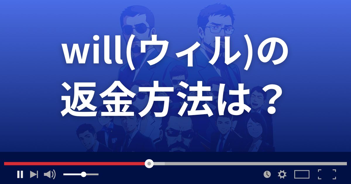 占いサイトwill(ウィル)の返金方法を解説