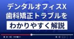 デンタルオフィスXをめぐる歯科矯正詐欺トラブルの集団訴訟を解説