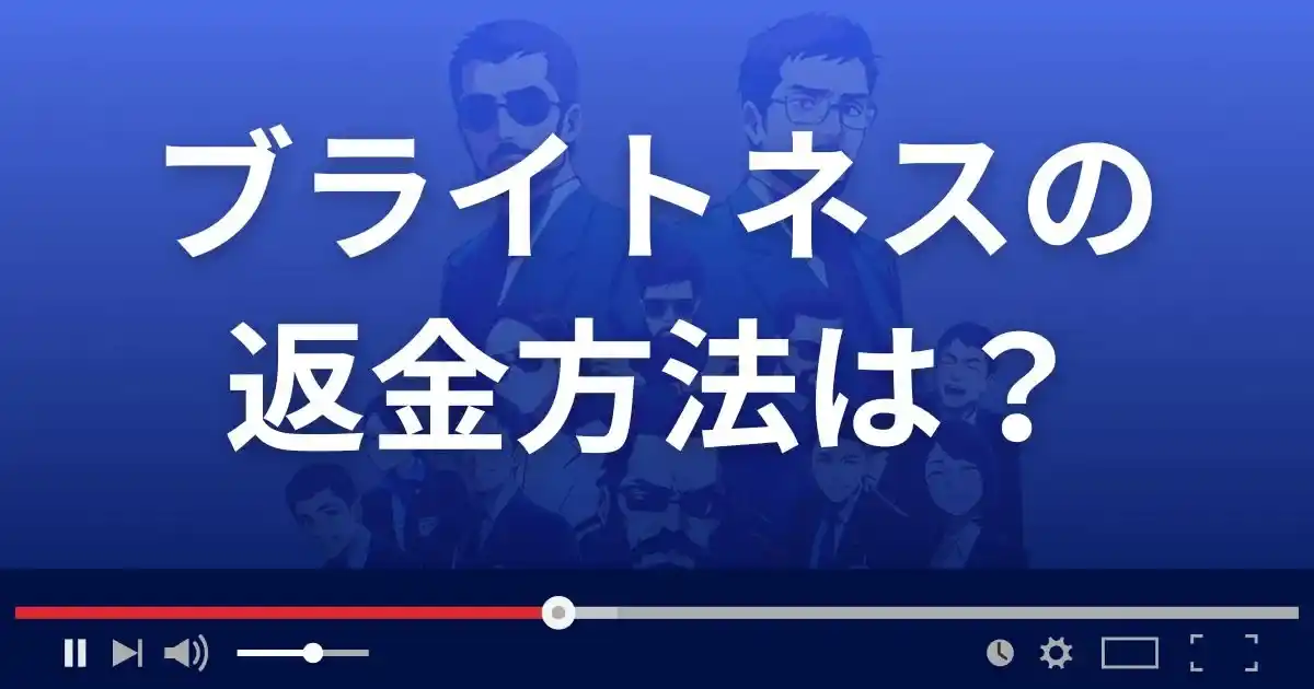 Brightnessの返金方法を解説