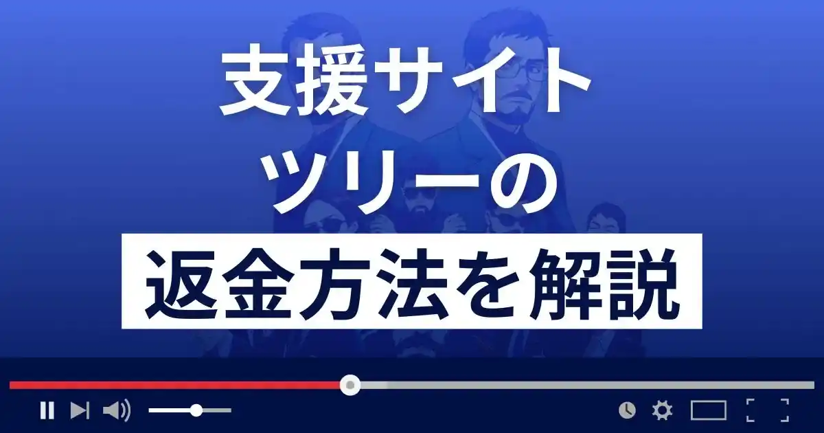 ツリーの2億円当選は悪質な支援詐欺？返金方法を解説