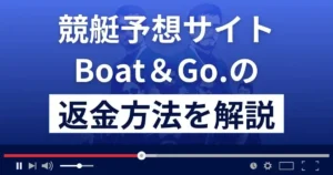 Boat&Go.(ボートアンドゴー)は悪質な競艇予想詐欺?返金方法まで徹底解説