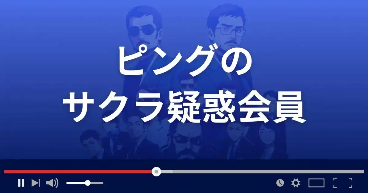 出会い系サイトPINGのサクラ情報
