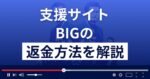 BIG/ビッグ(福山唯)は悪質な支援詐欺?返金方法まで解説